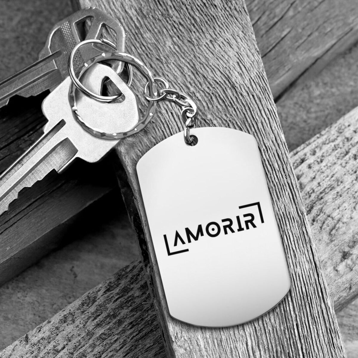 Aluminium Keychain
